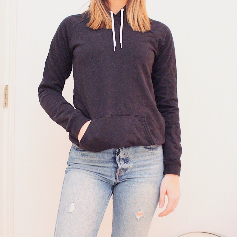 Black hoodie